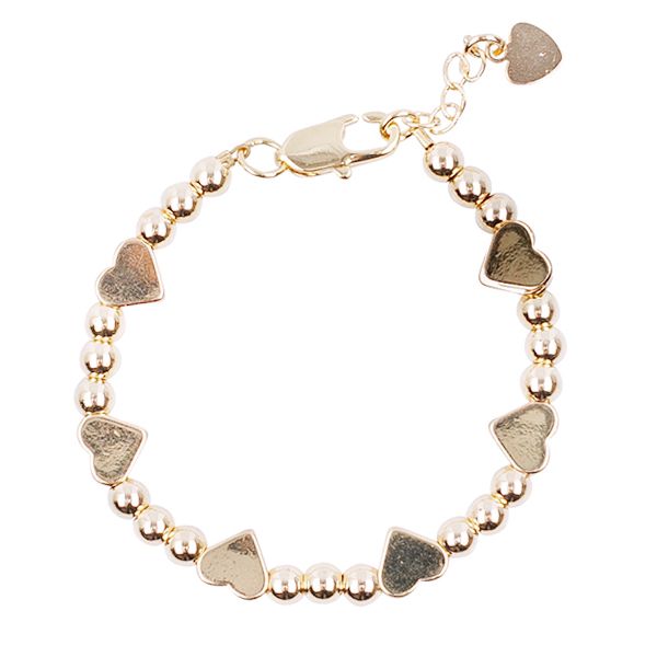 Pearl and Heart Bracelet