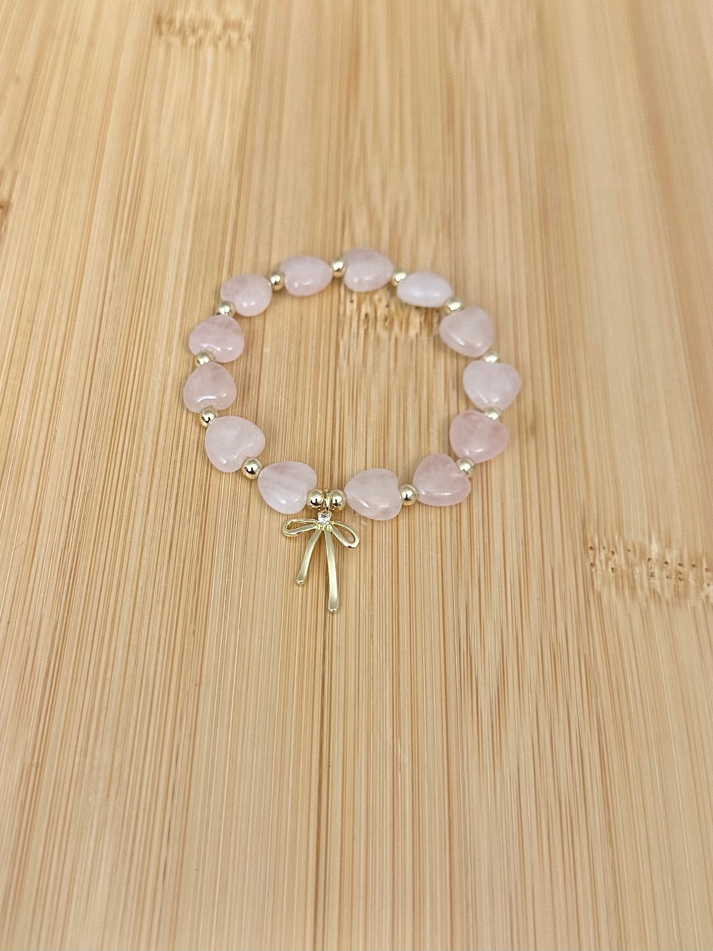 Bow and Heart Bracelet