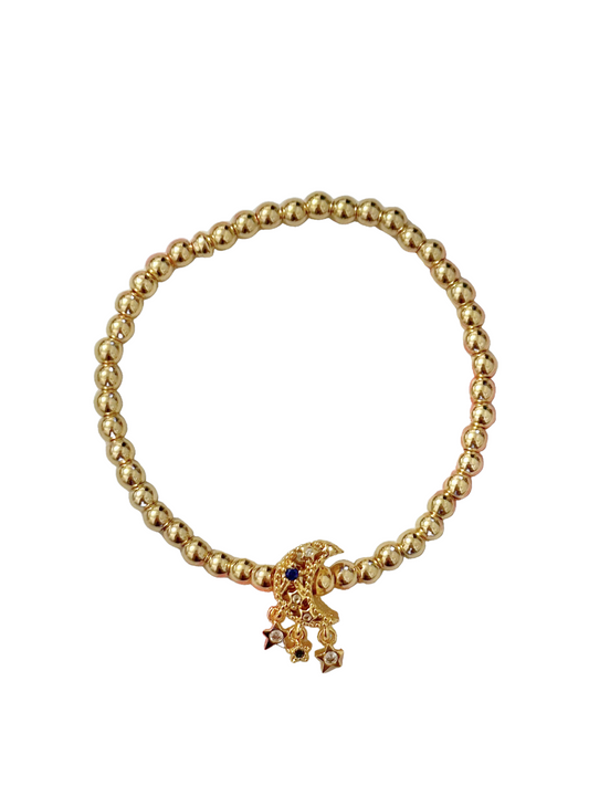 Bead and Charm Bracelet