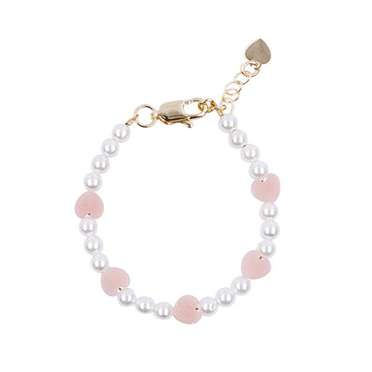 Pearl and Heart Bracelet