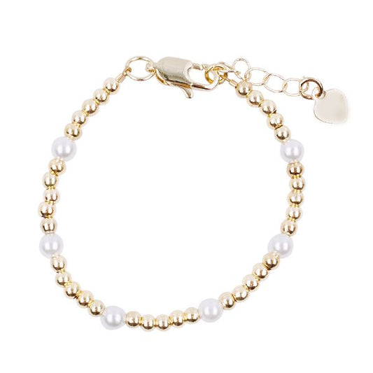 Gold Filled Pearl Bracelet