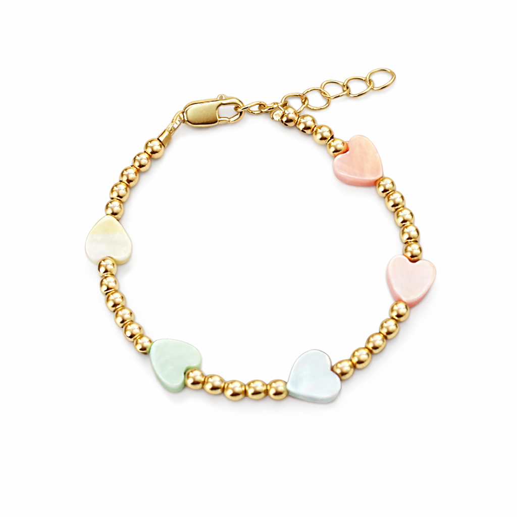 Gold Filled Heart Bracelet