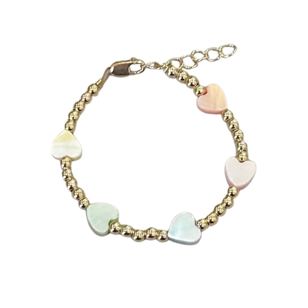 Gold Filled Heart Bracelet
