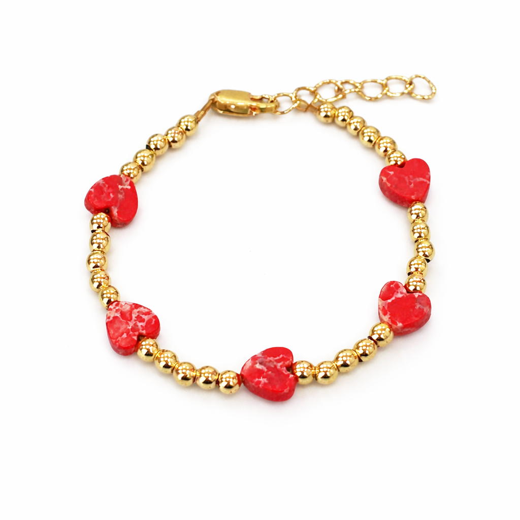 Gold Filled Heart Bracelet