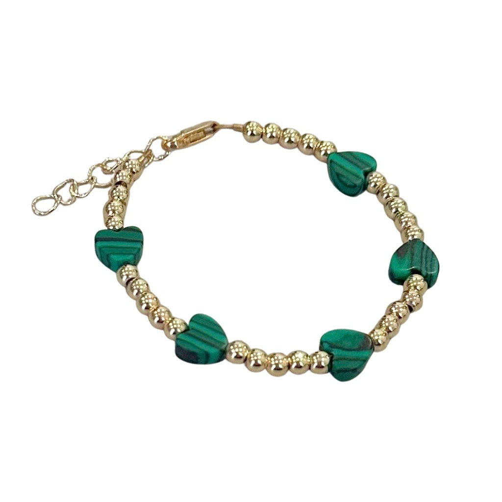 Gold Filled Heart Bracelet