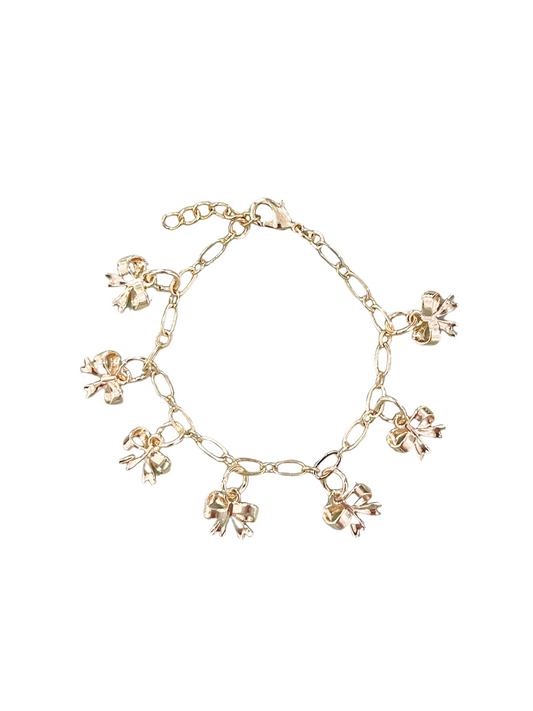 Bow Charm Bracelet