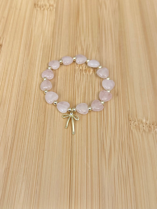 Bow and Heart Bracelet