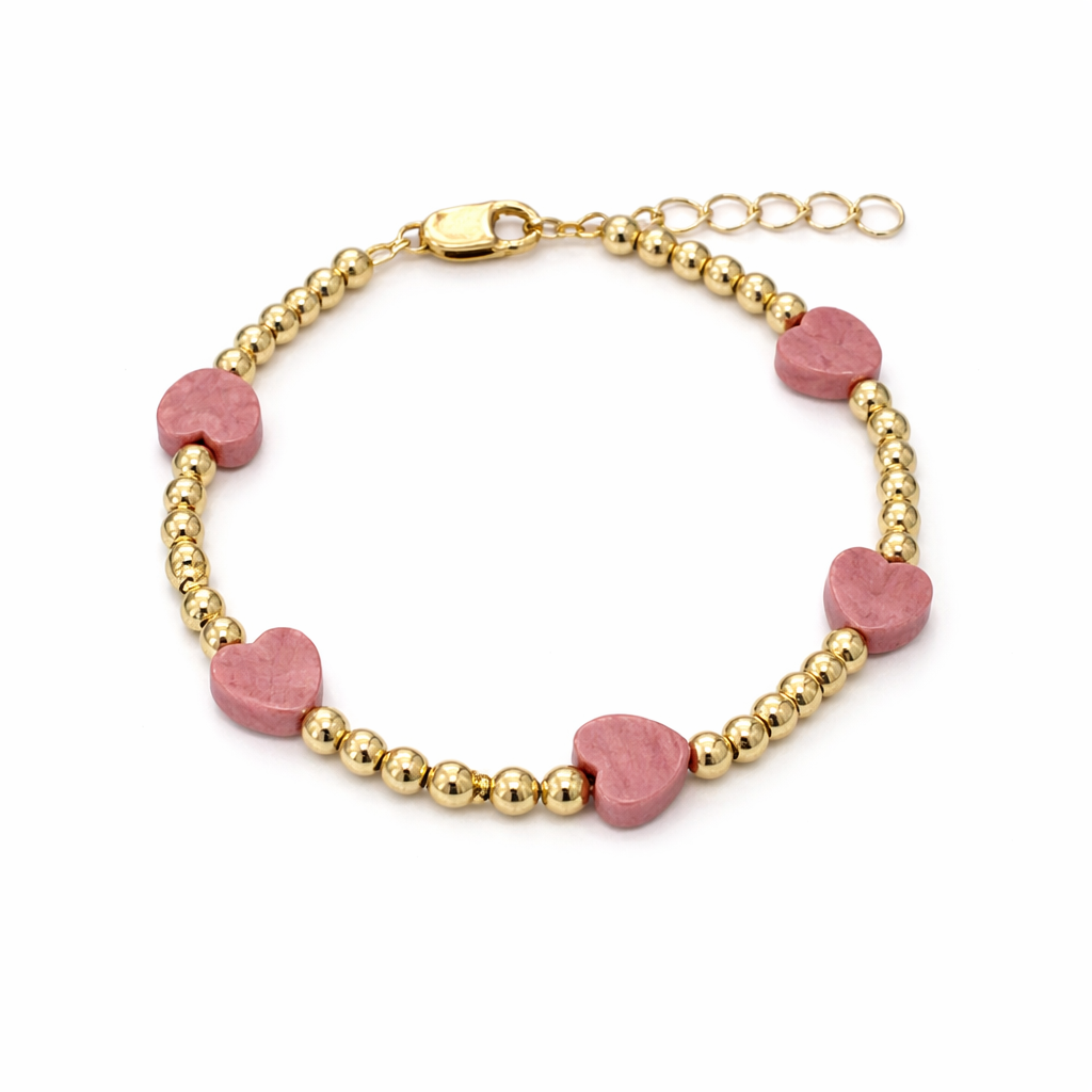 Gold Filled Heart Bracelet