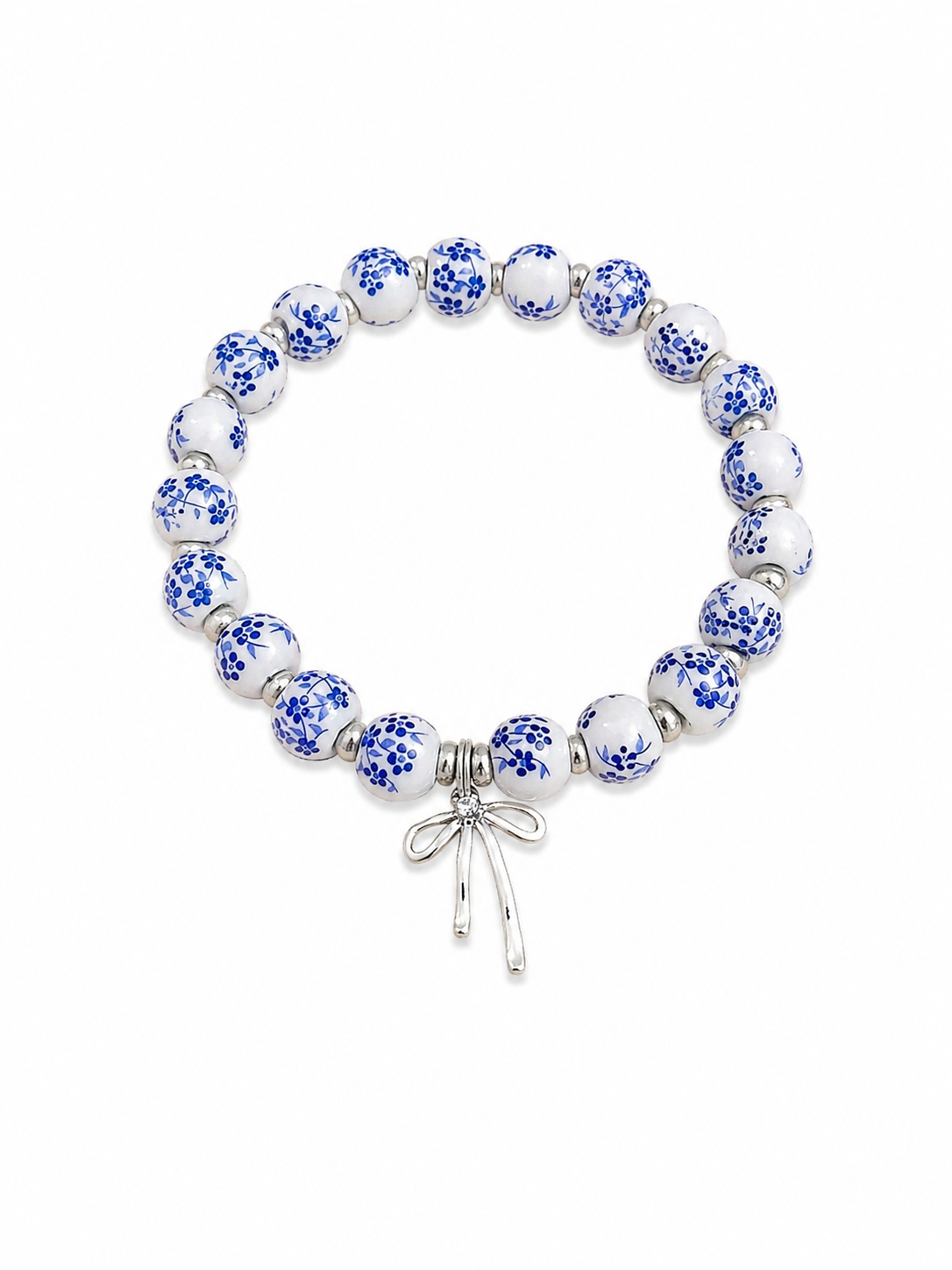 Bow and Bead Bracelet