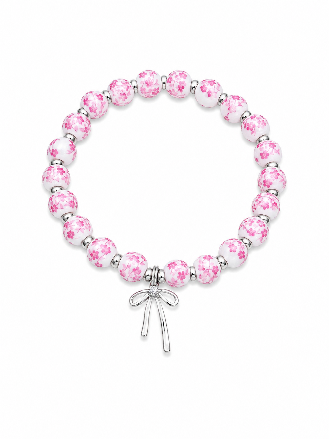 Bow and Bead Bracelet