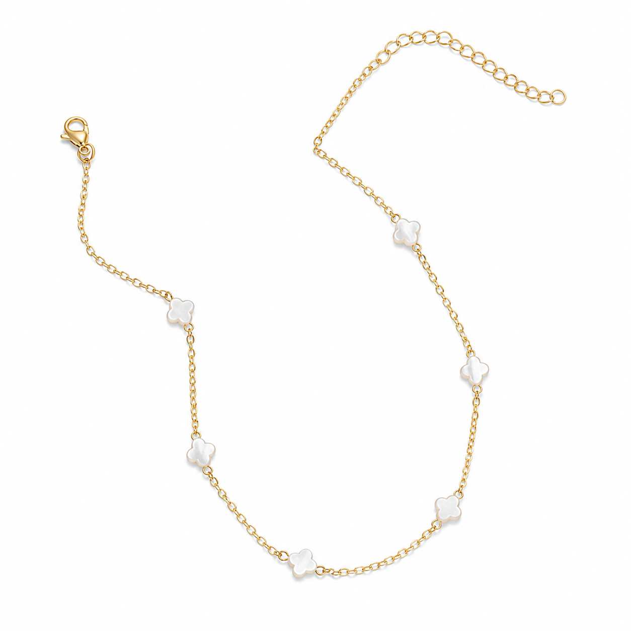 Clover Choker Necklace