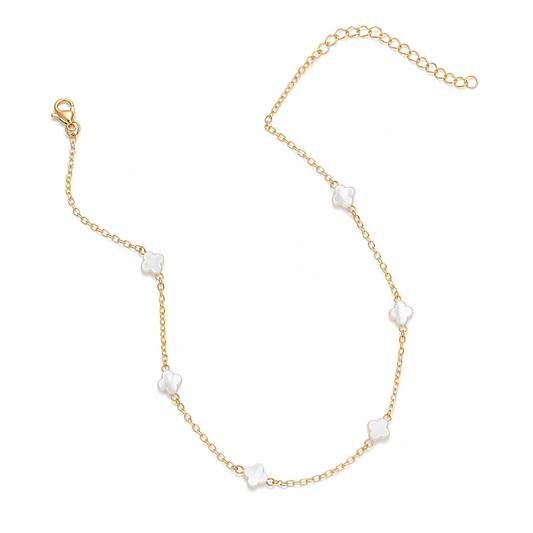 Clover Choker Necklace